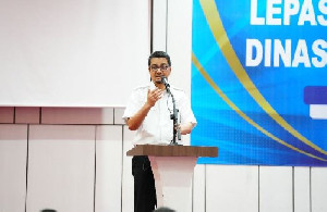Disdik Aceh Gelar Rapat Kerja dan Lepas Sambut Pejabat Baru