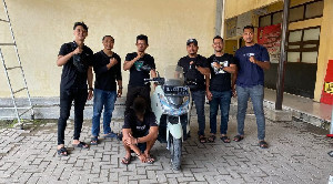 Curi Motor di Asrama TNI Banda Aceh, Pelaku Ditangkap Saat Santai di Sungai