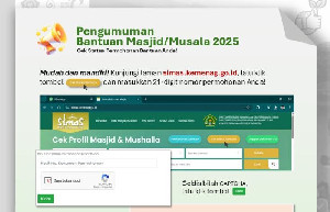 Kemenag Umumkan Daftar Penerima Bantuan Masjid dan Musala 2025, Ini Cara Ceknya