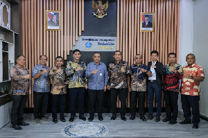 Tingkatkan Layanan Transportasi Laut, Bupati Simeulue Audiensi ke Dinas Perhubungan Aceh
