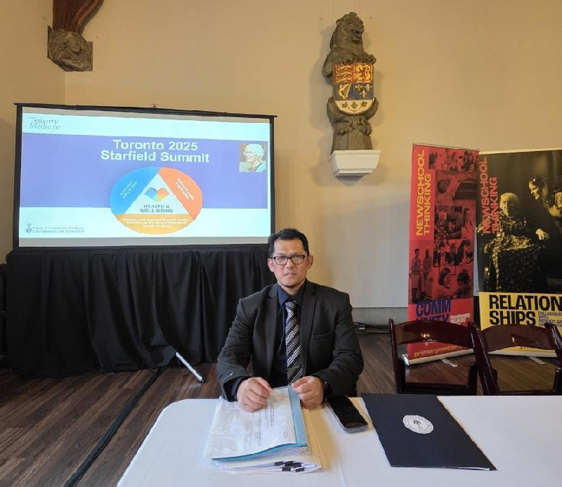 Dosen USK Jadi Satu-Satunya Wakil Indonesia di Konferensi Bergengsi Starfield Summit 2025 di Kanada