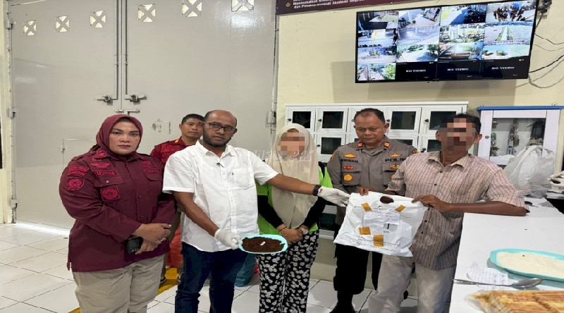 Petugas Lapas Perempuan Sigli Gagalkan Upaya Penyelundupan Sabu dalam Bubuk Kopi