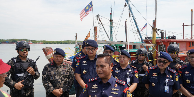 KKP Tangkap 2 Kapal Malaysia di Selat Malaka, ABKnya Ternyata WNI