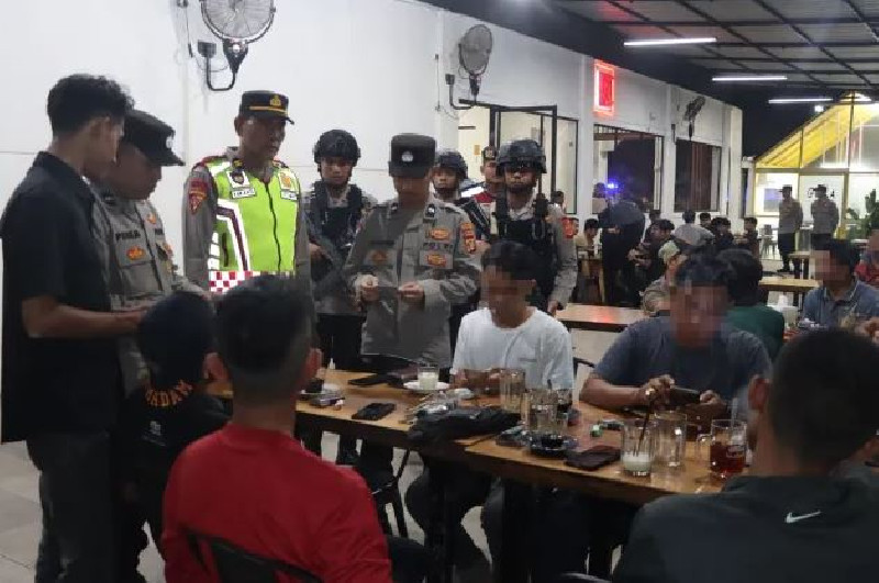 Cegah Premanisme dan Aksi Kejahatan, Polres Aceh Barat Lakukan Patroli dan Razia