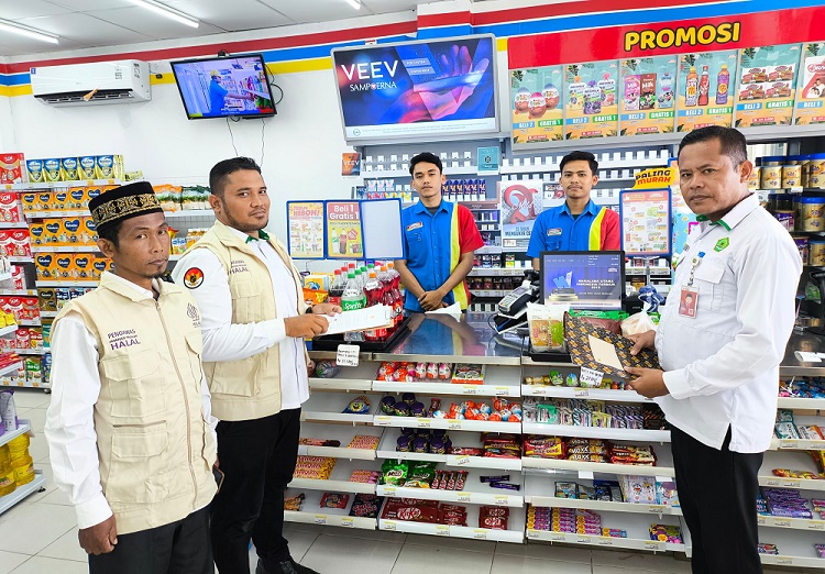 Satgas Halal Aceh Singkil Lakukan Pengawasan Produk Mengandung Babi