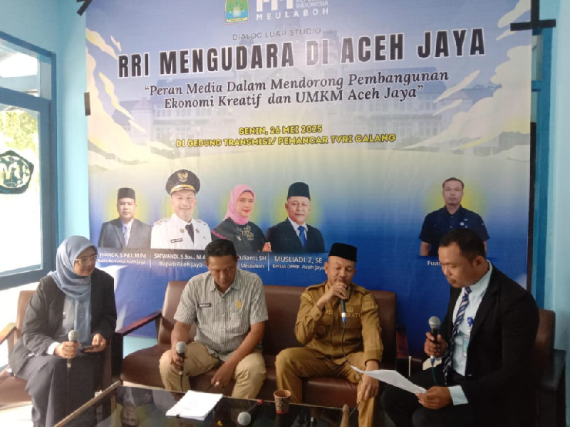 Stasiun Relay RRI Resmi Mengudara di Aceh Jaya