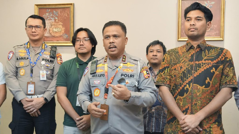 Korlantas dan Gojek Perkuat Keselamatan Pengendara Roda Dua