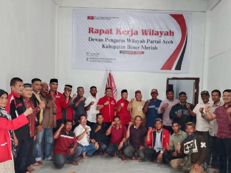 Partai Aceh Bener Meriah Mantapkan Konsolidasi dan Dukungan Pemerintahan Baru