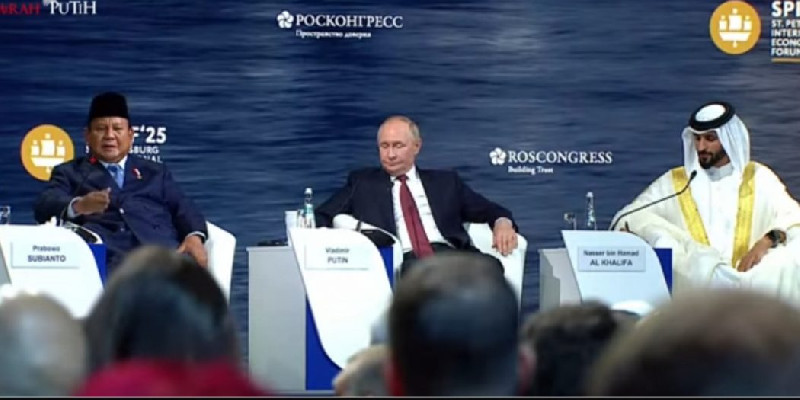 Prabowo Puji Mualem di SPIEF Rusia: Eks Panglima GAM, Kini Bisa Bersatu