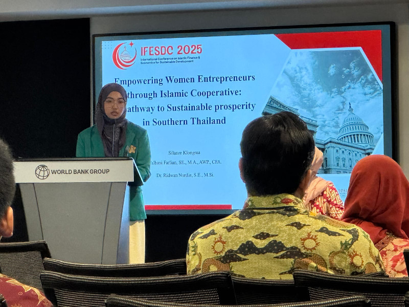 Dosen dan Mahasiswa FEB USK Presentasikan Paper Ekonomi Syariah di World Bank Washington DC