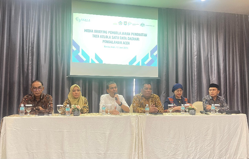 Aceh Jadi Rujukan Nasional, Tiga Provinsi Belajar Wujudkan Satu Data Daerah
