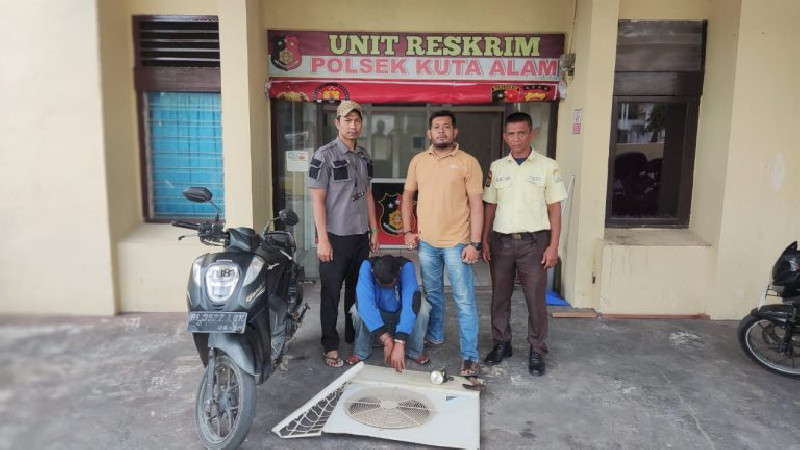 Giliran Pegawai yang Tertangkap Tangan Curi Kondensor AC di RSUDZA