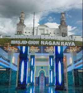Masjid Giok Baitul Al A’la, Ikon Dunia dari Nagan Raya