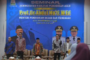 Menteri Abdul Mu’ti: Pendidikan Berkualitas Harus Merata, Aceh Punya Modal Budaya dan Religius