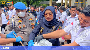 Bea Cukai Hadiri Pemusnahan Narkotika Bersama Polda Aceh, Tegaskan Komitmen Perangi Barang Terlarang