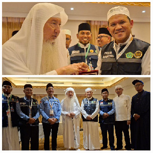 Wagub Aceh Bawa Berkah Wakaf Habib Bugak bagi Jamaah Haji Aceh