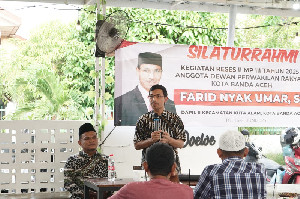 Bertemu Warga, Farid Nyak Umar Ingatkan Soal Pergaulan Negatif Anak Muda