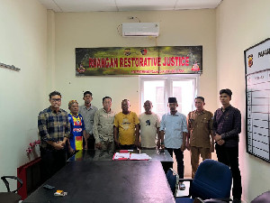 Polres Aceh Selatan Fasilitasi Restorative Justice Kasus Penganiayaan Antar Warga