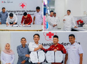 PMI Kota Banda Aceh Jalin MoU Strategis dengan Pemkab Aceh Jaya