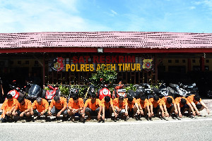17 Pelaku Curanmor Ditangkap, Lima Motor Diamankan Polres Aceh Timur