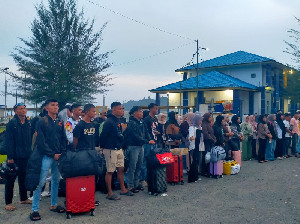 Atlet Dayung Pra Pora Bener Meriah, Sabang, dan Pidie Tiba di Simeulue