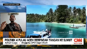 Azhari Cage: Jangan Sampai Sejarah Penghilangan Wilayah Aceh Terulang Lagi