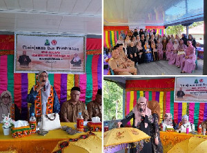 Dekransda Simeulue Tinjau dan Tetapkan Desa Binaan Kerajinan Unggulan di Desa Labuah