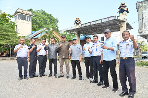 Komisi III DPRK Banda Aceh Tinjau Lokasi Terminal Keudah