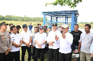 Pastikan Distribusi Air Merata, Bupati Aceh Besar Tinjau Irigasi Pertanian di Dua Kecamatan