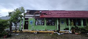 BPBD Aceh Besar Catat 9 Rumah dan 1 Sekolah Rusak Akibat Angin Kencang