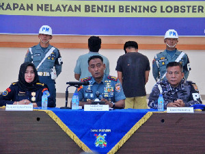 Potensi Kerugian Rp5 Miliar, TNI AL Tangkap 19 Nelayan BBL Ilegal di NTB