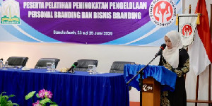 Dekranasda Aceh Gelar Pelatihan Personal dan Bisnis Branding bagi UMKM