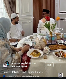 Gubernur Mualem Halal Bil Halal ke Kediaman Kajati Aceh, Warganet Ramai Berkomentar