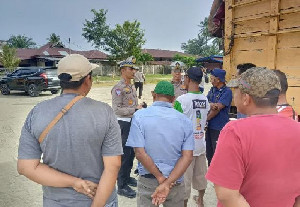 Tim Gabungan Gelar Sosialisasi dan Pengecekan Kendaraan Overload dan Overdimensi di Terminal Meulaboh