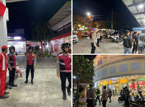 Polres Aceh Barat Gencarkan Patroli Malam Cegah 3C dan Premanisme