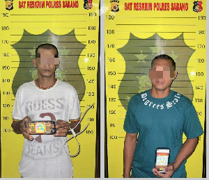 Bersihkan Kota dari Perjudian, Polres Sabang Tangkap Dua Pelaku Judi Online