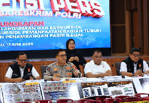 Bareskrim Ungkap Tambang Pasir Ilegal di Jawa Tengah, Rugikan Negara Rp1 Miliar