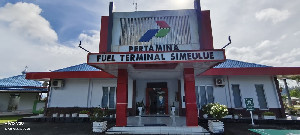 BBM Langka, Wabup Nusar Amin Sambangi Fuel Terminal Simeulue