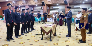Plt Sekda Lantik Anggota Komisi Informasi Aceh