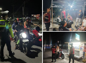Samapta Polres Nagan Raya Gencar Patroli selama Operasi Pekat dan Idul Adha