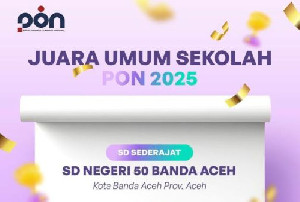 SDN 50 Banda Aceh Ukir Prestasi di Pekan Olimpiade Nasional