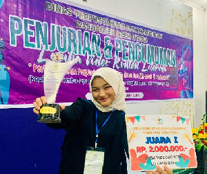 Putri Najwa, Pengurus IPAU Raih Juara I Lomba Video Dispusip Aceh Utara
