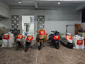 Bea Cukai Lhokseumawe Gagalkan Penyelundupan Motor Mewah dan Suku Cadang Ilegal