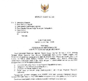 Pemkab Gayo Lues Terbitkan Surat Edaran Soal Kewajiban Pakai Seragam Batik KORPRI