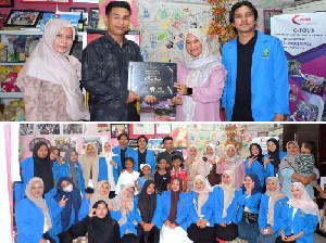 Tebar Semangat dan Inspirasi, HMPS-BKI UIN Ar-Raniry Kunjungi Rumah Singgah C-Four Aceh