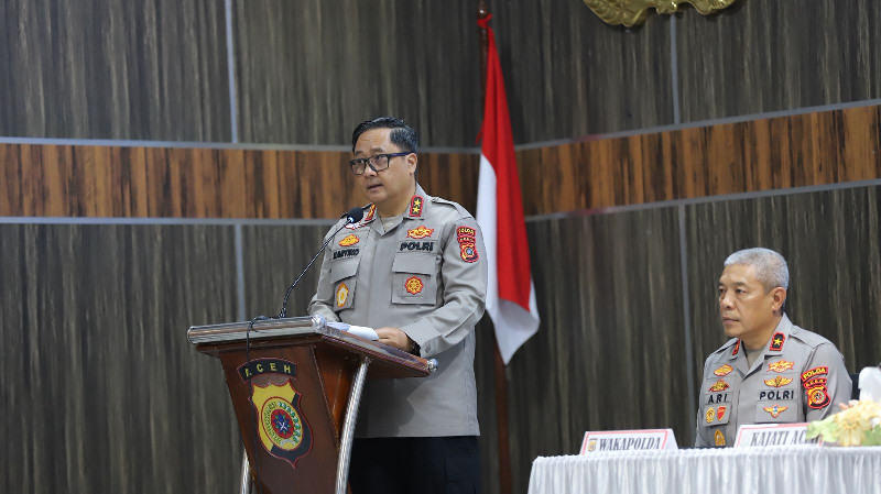 Kapolda Aceh: Pengedar Narkoba akan Dijerat dengan TPPU untuk Beri Efek Jera