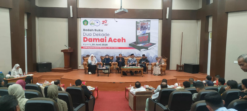 Bedah Buku "Dua Dekade Damai Aceh": Damai Aceh Butuh Tata Kelola dan Inklusivitas yang Lebih Baik