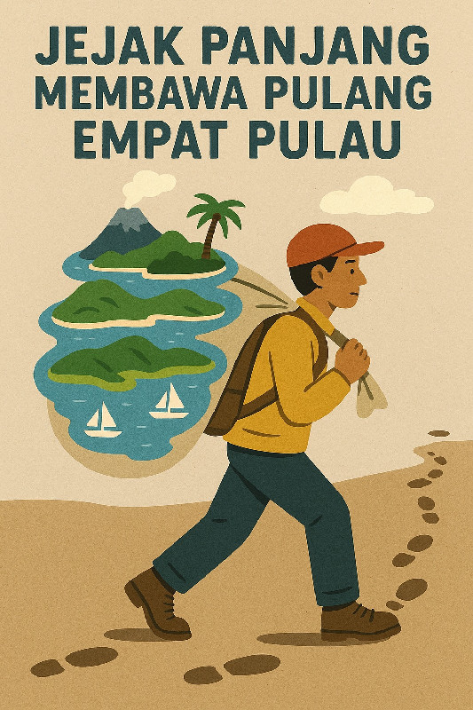 Jejak Panjang Membawa Pulang Empat Pulau