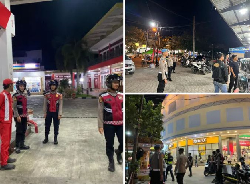 Polres Aceh Barat Gencarkan Patroli Malam Cegah 3C dan Premanisme