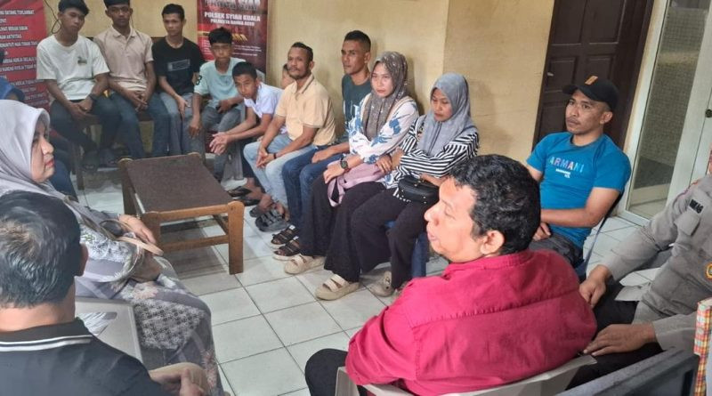 Cegah Konflik Berkepanjangan, Polsek Syiah Kuala Fasilitasi Mediasi Kasus Penganiayaan antarwarga
